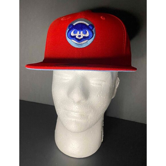 New Era Other - New Era 59FIFTY Chicago Cubs Red Hat 7 1/8 1990 ASG Patch Cap NWT